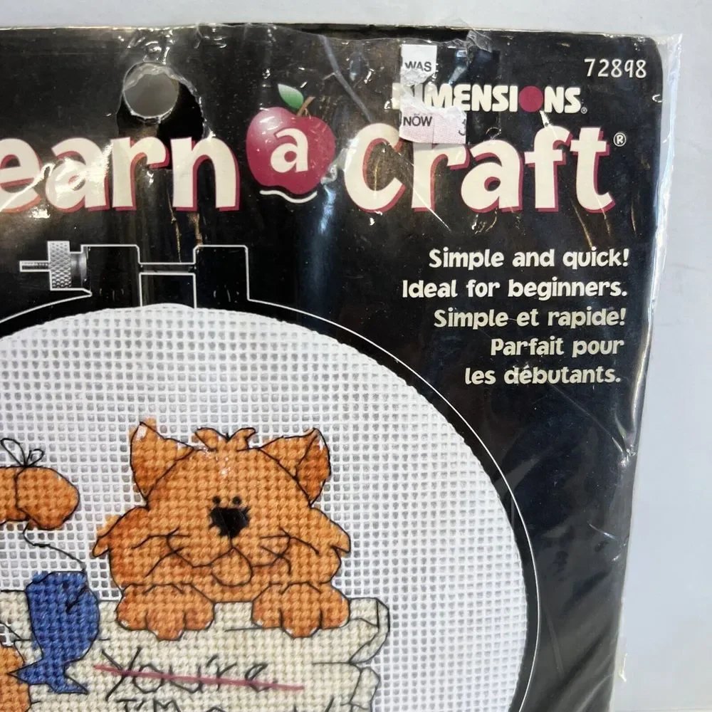 Dimensions Learn A Craft Needlepoint Kit‎ You're I'm Purrfect Cat #72898
